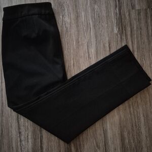 TALBOTS Black Sz 2P Refined Bi-Stretch Dressy Trouser Pant
